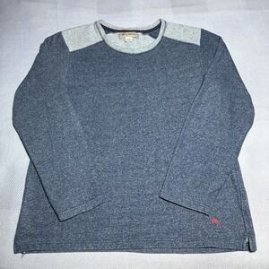 Tommy Bahama Blue Heather Marlin Logo Pullover Fleece Sweater Mens Size‎ 2XL